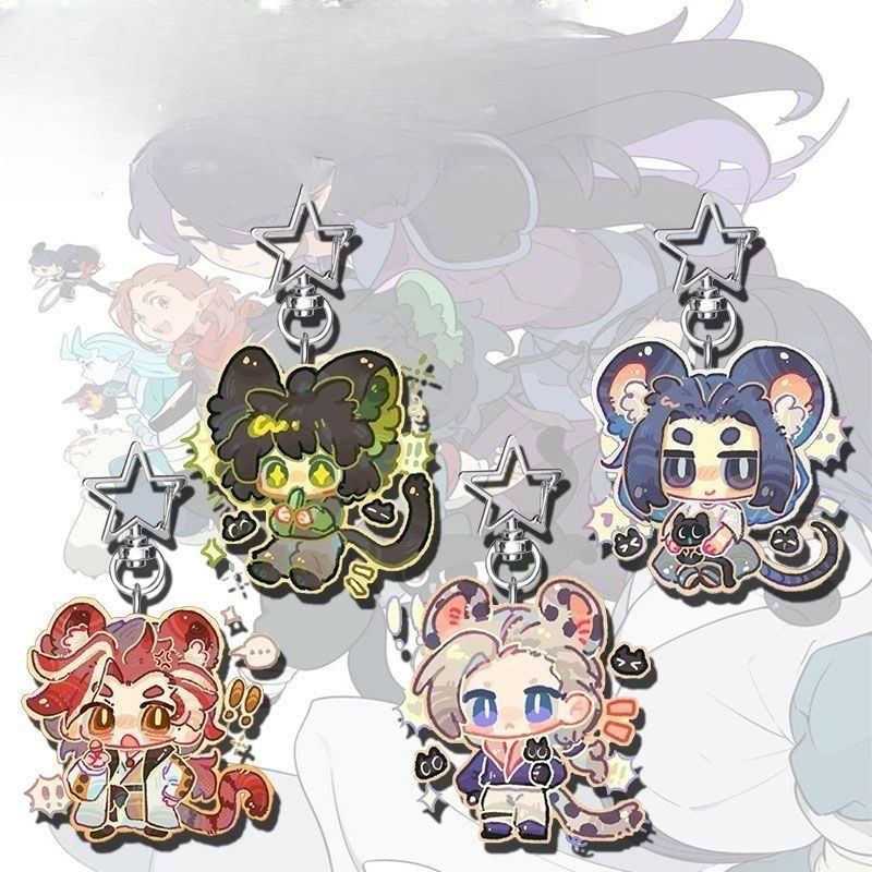 Rou Xiaohēi War Chronicles ser - Anime Merchandise Keychains ulasan dan harga
