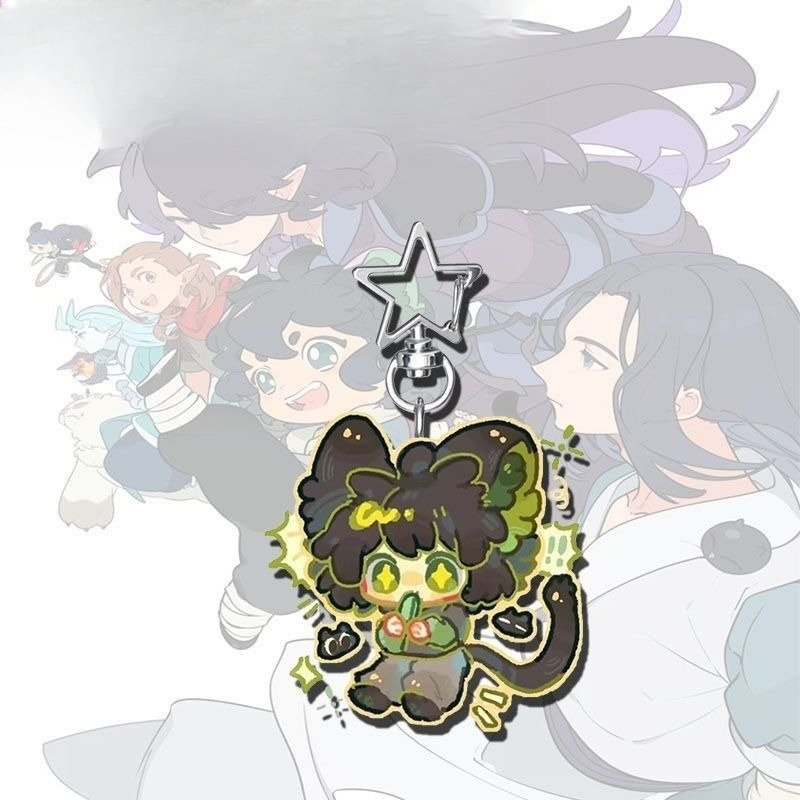 Rou Xiaohēi War Chronicles ser - Anime Merchandise Keychains ulasan dan harga