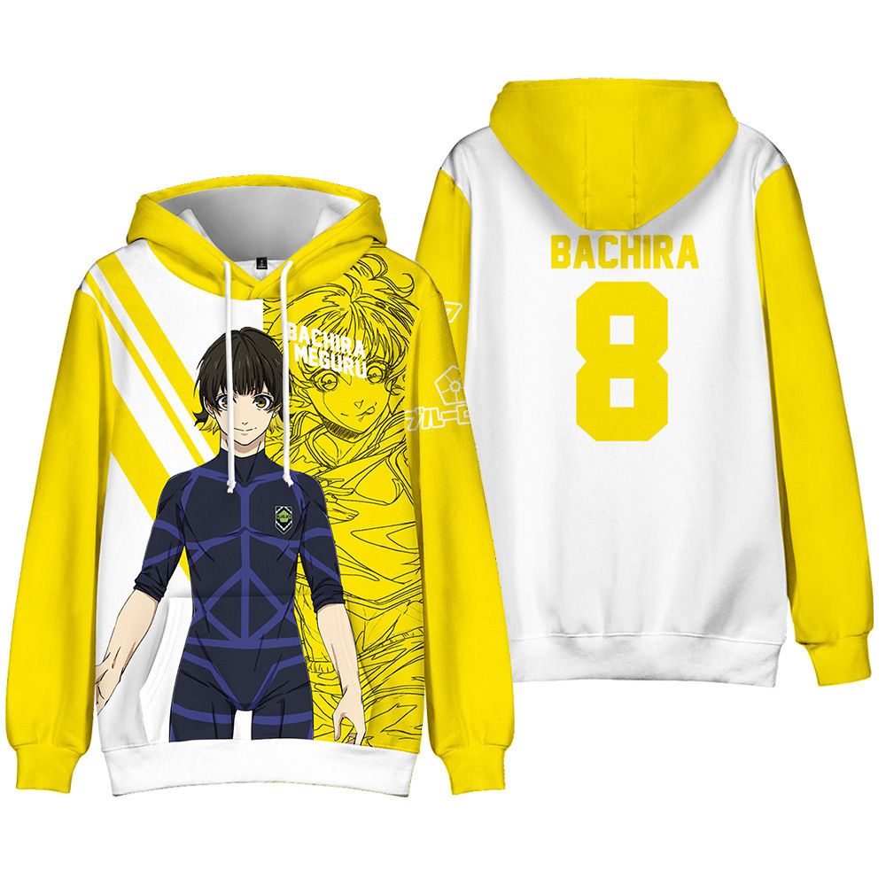 2026 New Anime BLUE LOCK Merch - Anime Merchandise Hoodie ulasan dan harga