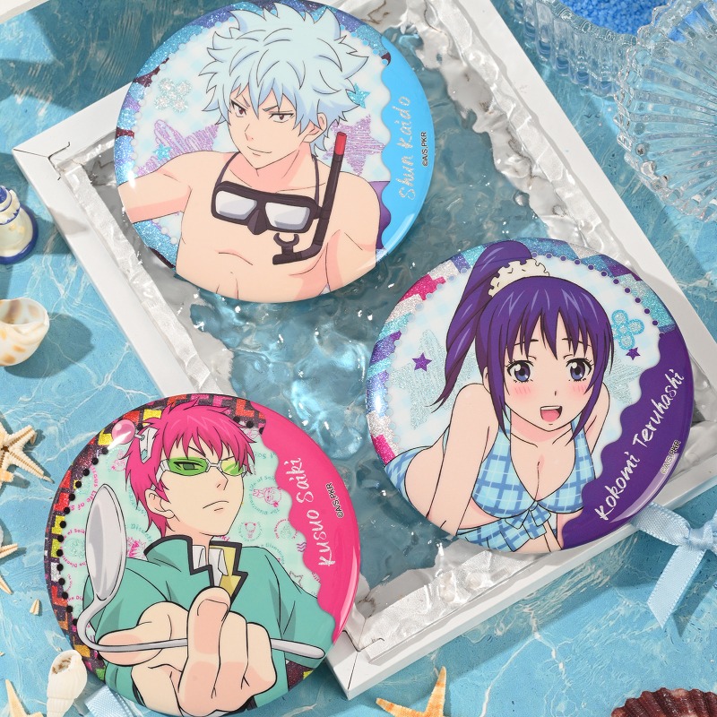 Saiki Kusuo Cute Anime Merch R - Pin Button Badge ulasan dan harga