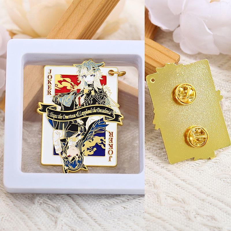 Lappland Theme Metal Badge Ark - Pin Button Badge ulasan dan harga