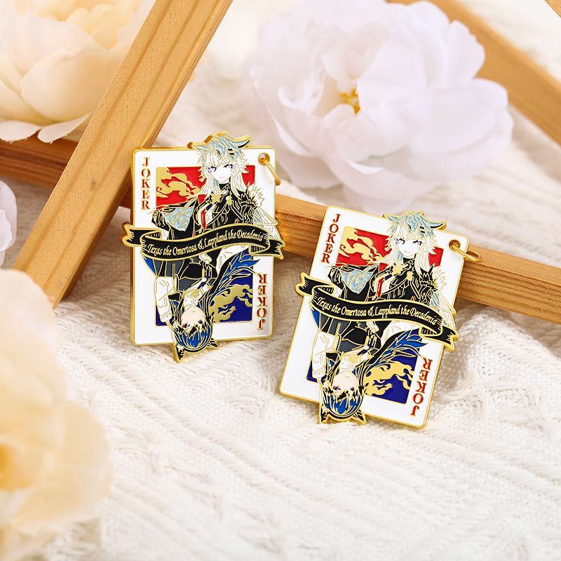 Lappland Theme Metal Badge Ark - Pin Button Badge ulasan dan harga