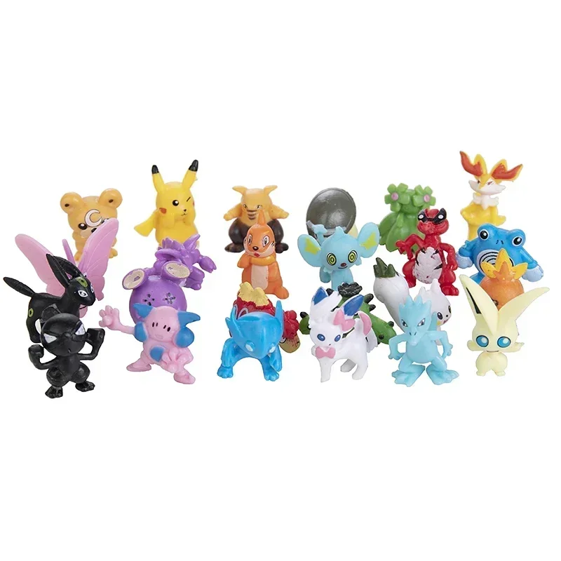 24pcs Pokemon Action Figure Pi - Pokemon Anime Merchandise ulasan dan harga