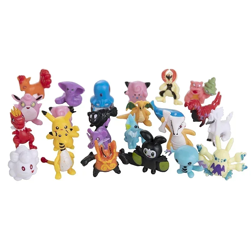 24pcs Pokemon Action Figure Pi - Pokemon Anime Merchandise ulasan dan harga