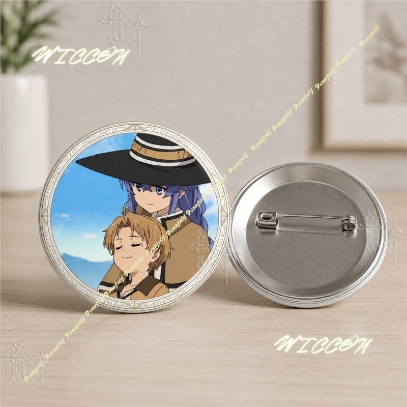 ​​Anime Mushoku Tensei Jobless - Pin Button Badge ulasan dan harga