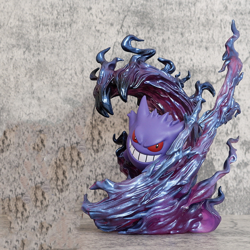 19cm Anime Pokemon Gengar Batt - Pokemon Anime Merchandise ulasan dan harga