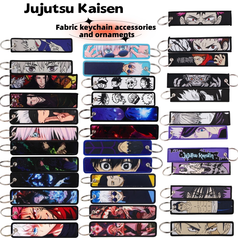 Jujutsu Kaisen Anime Merchandi - Anime Merchandise Keychains ulasan dan harga