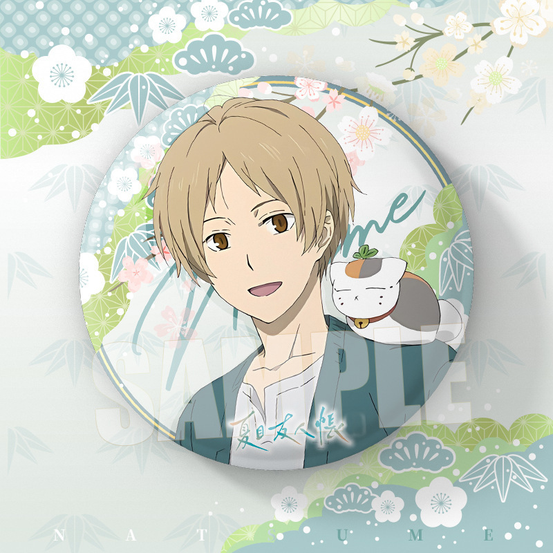 Anime Natsume Yuujinchou New M - Pin Button Badge ulasan dan harga