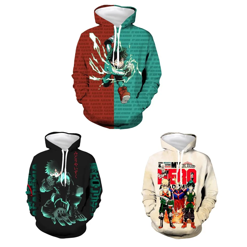 Role-playing Suit New My Hero  - Anime Merchandise Hoodie ulasan dan harga
