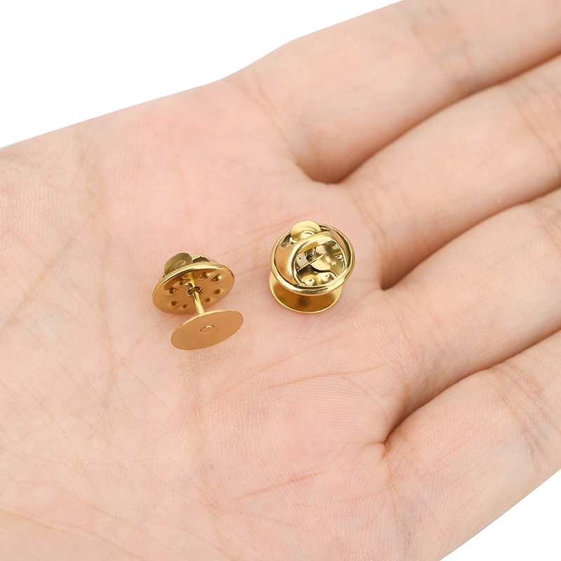 10sets Stainless Steel Brooch  - Pin Button Badge ulasan dan harga