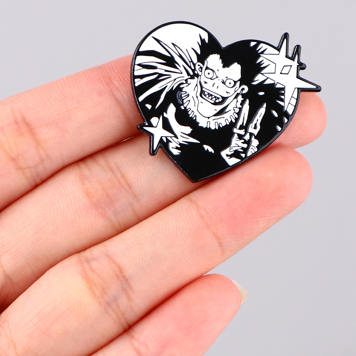 Death Note Alloy Enamel Brooch - Pin Button Badge ulasan dan harga