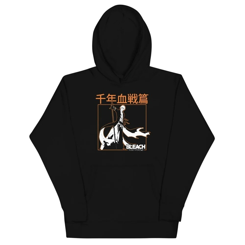 BLEACH Kurosaki Ichigo Thousan - Anime Merchandise Hoodie ulasan dan harga